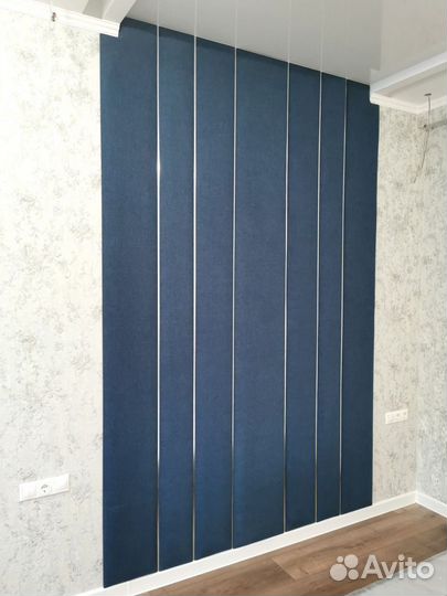 Мягкие стеновые панели с профилем