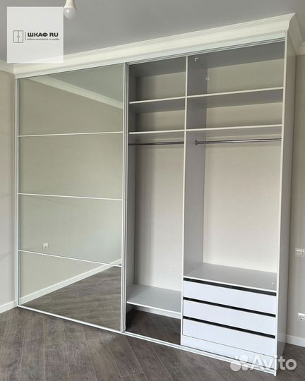 Шкаф с фрезеровкой