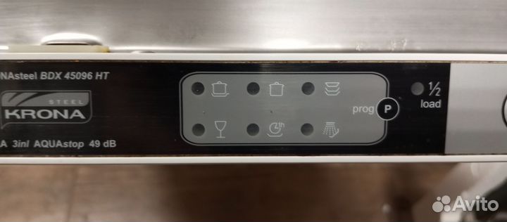 Пмм машина Krona BDX 45096 HT узкая 45см