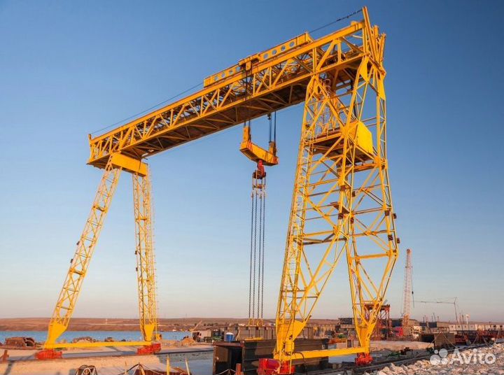 Козловой кран приводной с ду