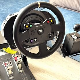 Thrustmaster T300(TX) + Стойка + Кпп + 3 педали