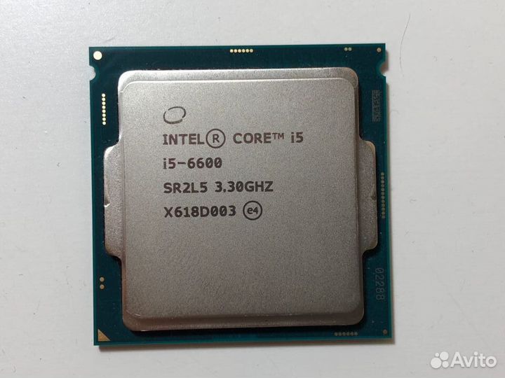 Процессор Intel Core i5 6600: 4 ядра, 3900 Мгц