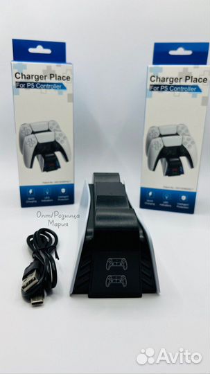 Зарядная станция для геймпадов ps5