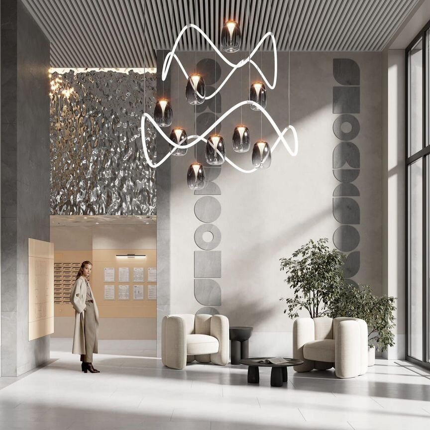 1-к. квартира, 37,6 м², 12/23 эт.