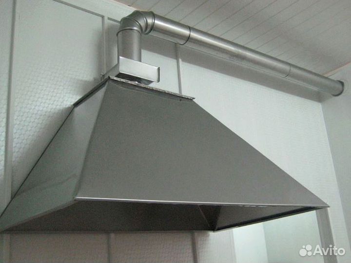 Вытяжка, зонт вентиляции