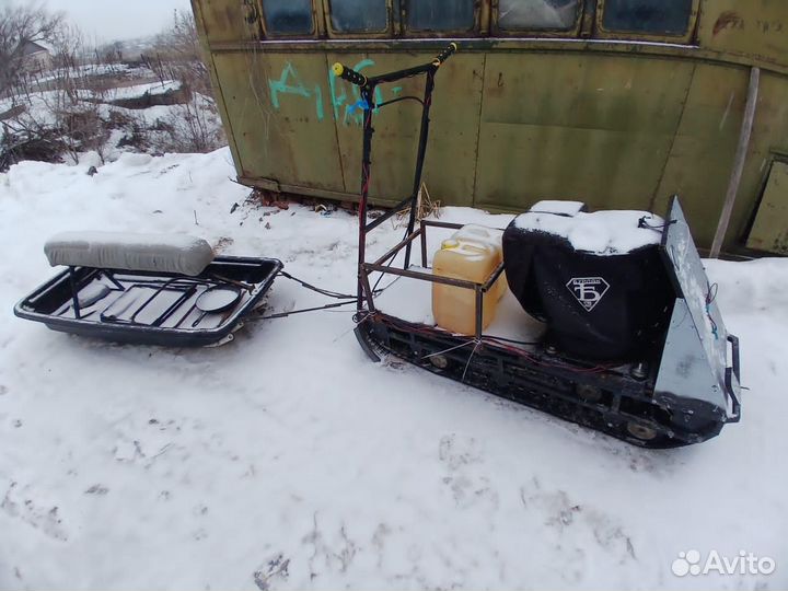 Самодельный снегоход