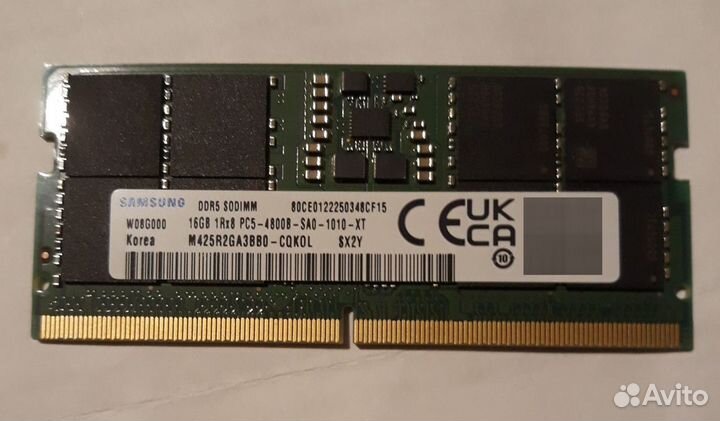 Sodimm ddr4 8gb 3200 Micron, Sodimm ddr5 16Gb 4800