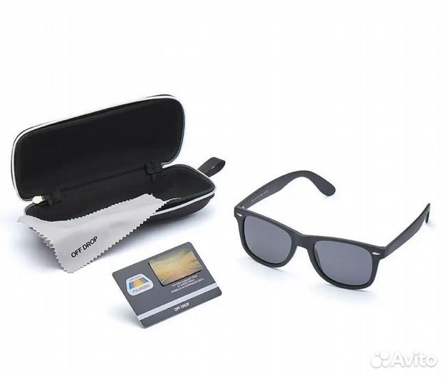 Очки солнцезащитные с полиризацией (+подарок)