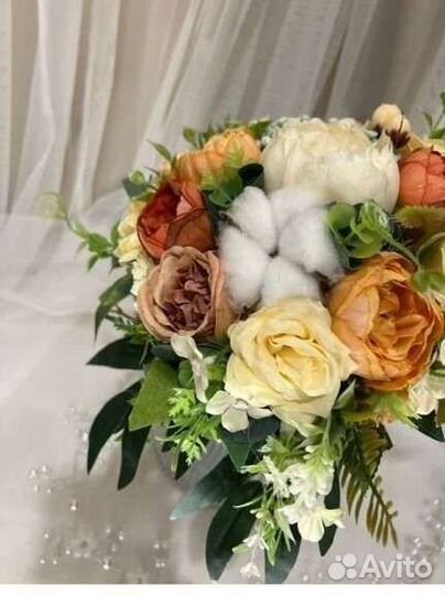 Букет невесты, букет на свадьбу, искусственный