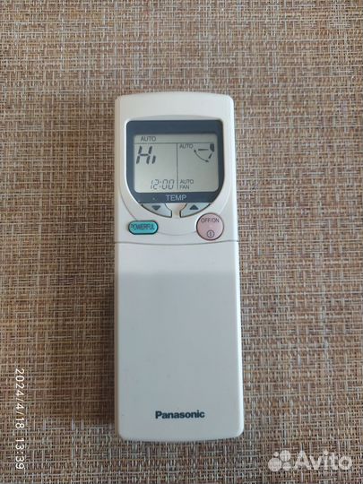 Пульт для кондиционера panasonic A75C оригинал