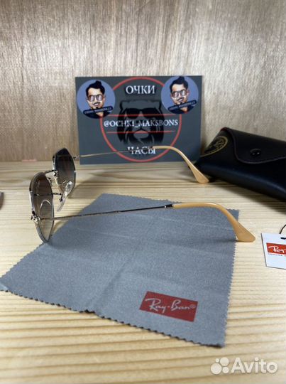 Очки Линзы стекло универсальные ra*y ba*n