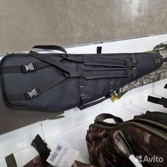 Чехол для ружья с оптикой с плечевыми ремнями Heli