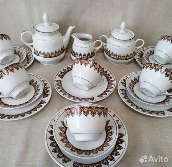 Чайный сервиз - Рига- RPR, Рижский завод