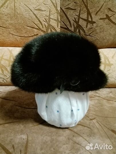 Шапка норковая женская