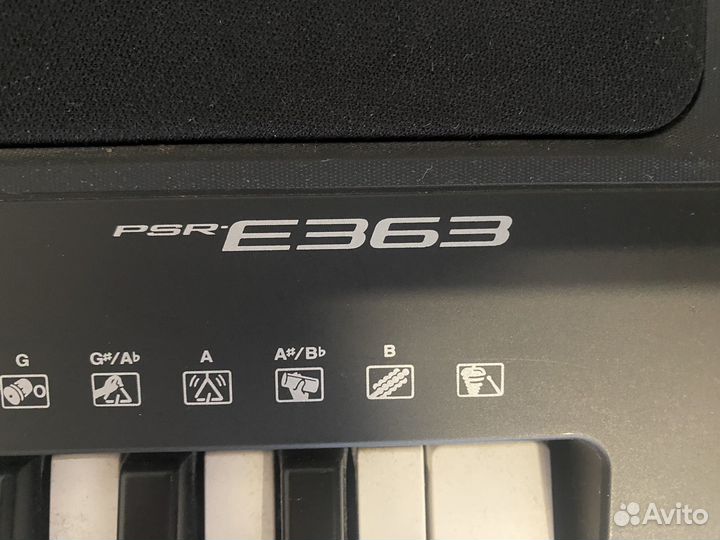 Синтезатор yamaha psr e363