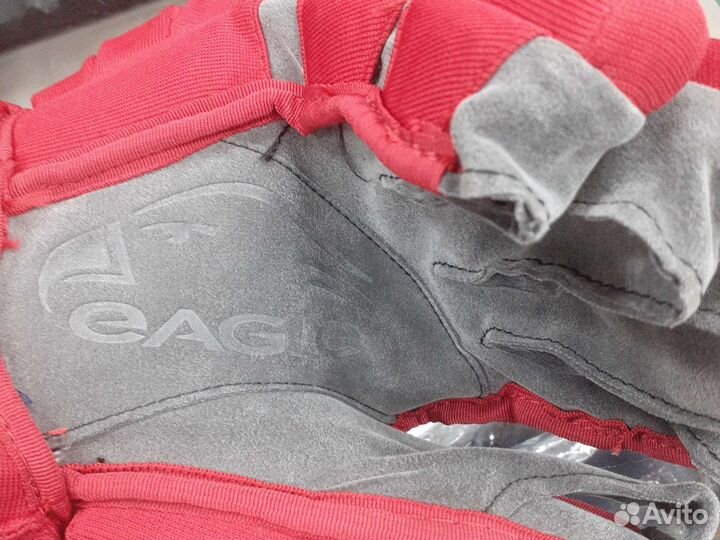 Хоккейные перчатки краги eagle talons 14 rd/wh