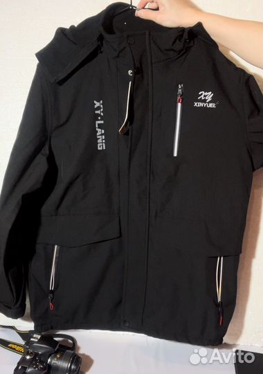 Мужкской костюм теплый на флисе мембрана