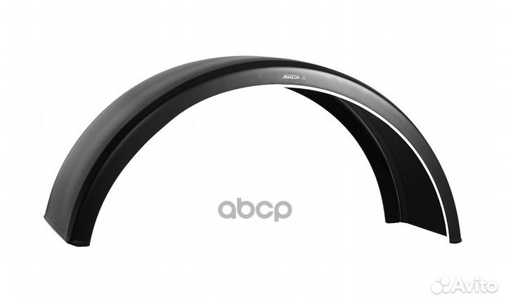 Крыло грузовое односкатное (с белой полосой)