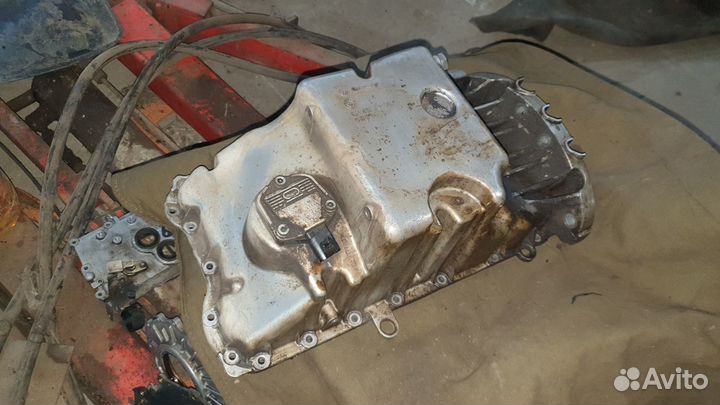 Поддон масляный ауди Q7 туарег 3.6л BHK