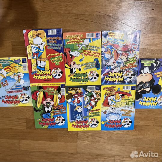 Журналы Микки Маус 2000-2003 гг