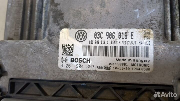 Блок управления двигателем Skoda Octavia (A5), 2011