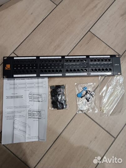 Патчпанель Lanmaster LAN-PPL48U6