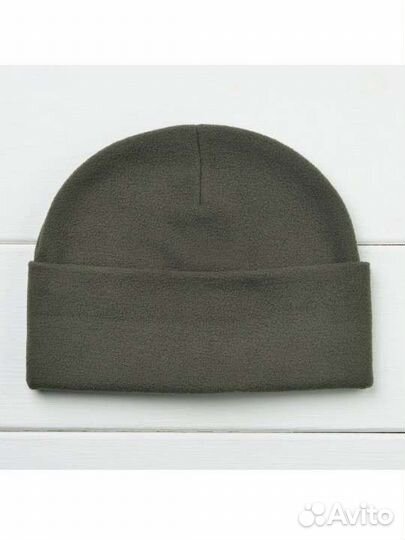 Шапка мужская флисовая двухслойная