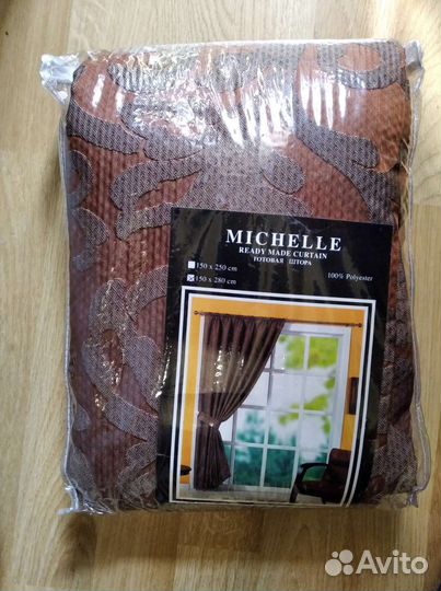 Шторы 2,8 высота, новые/Крепостной