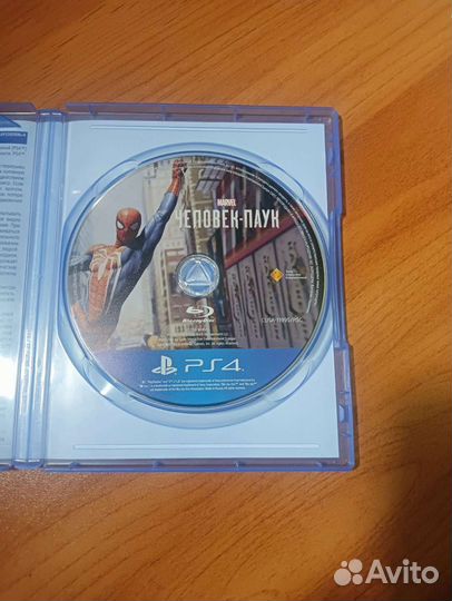 Человек-Паук ps4 диск