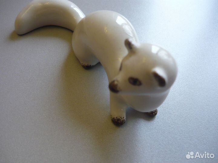 СССР статуэтка куница ласка горностай фарфор