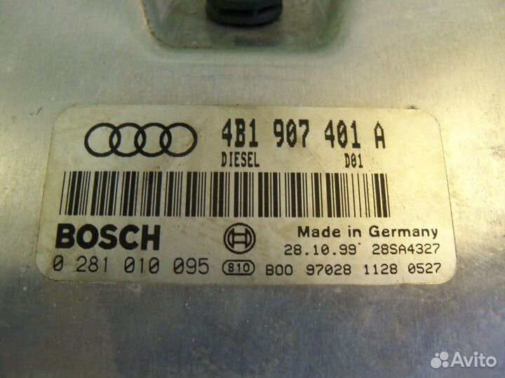 Эбу Audi A6 C5 2.5 AKN 150 л.с АКПП