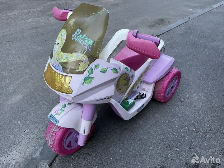 Электро мотоцикл Peg Perego Raider Princess