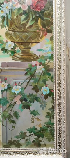 Картина маслом на холсте цветы