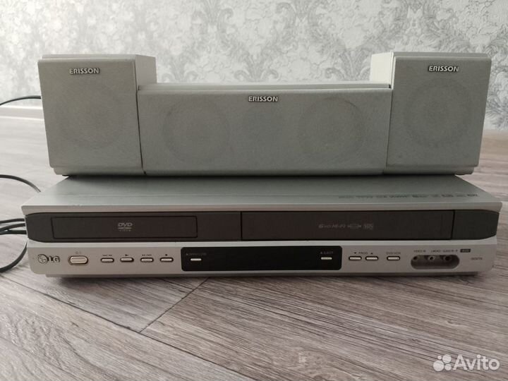 Combo DVD + VHS LG