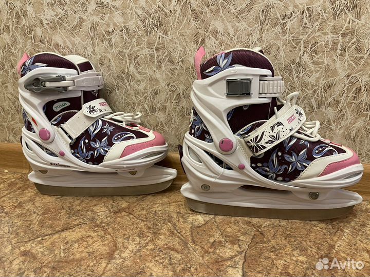 Коньки раздвижные 30-35 roces yuma
