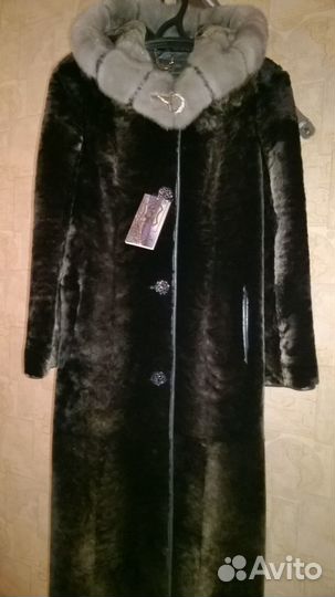 Шуба мутоновая размер 44-46