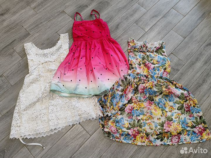 Пакет вещей (есть новые) на девочку