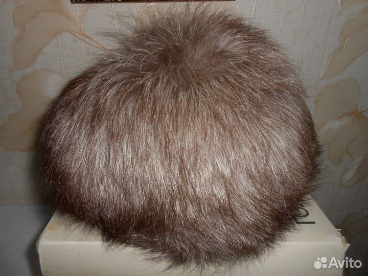 Шапка новая из песца