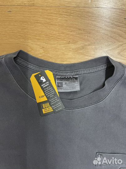 Футболка Carhartt USA Garment Dyed Оригинал