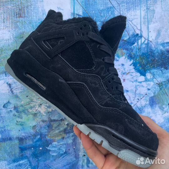 Nike Air Jordan 4 x kaws Retro Зимние