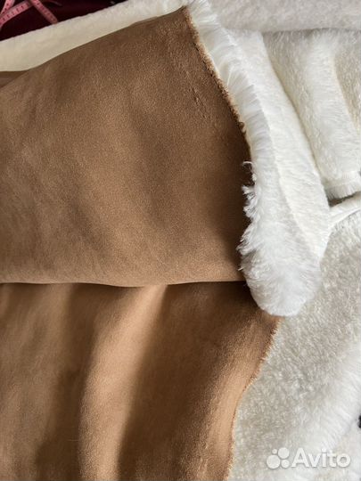 Отрез ткани мех дубленка