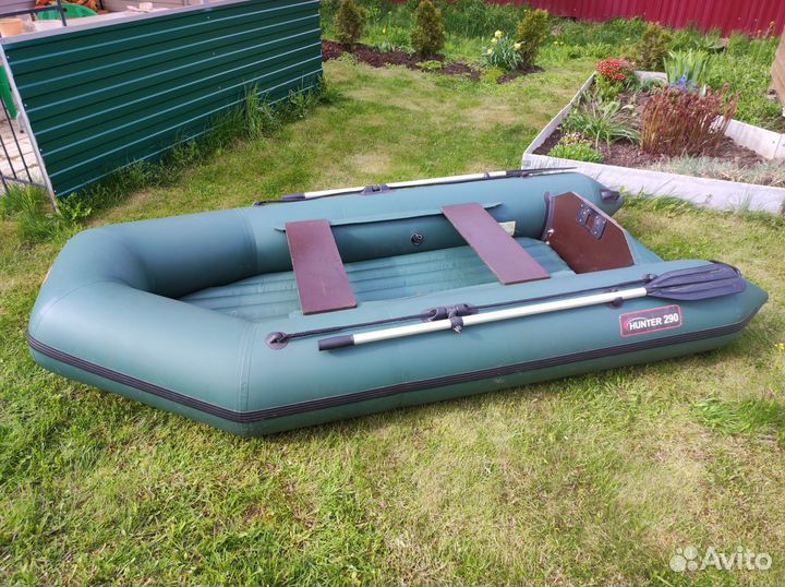 Надувная лодка пвх Хантер 290 лн