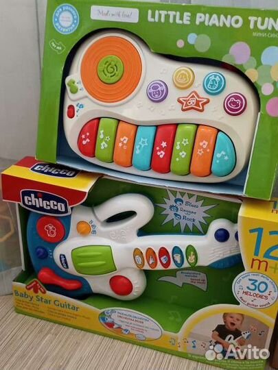 Развивающие игрушки, со светом и звуком новые и бу