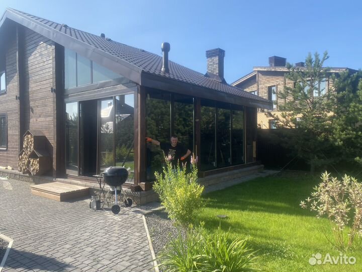 Ремонт входных групп дверей окон из алюминия и пвх