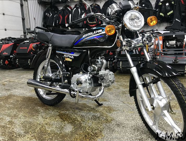 Мопед motoland альфа 11 PRO-sport