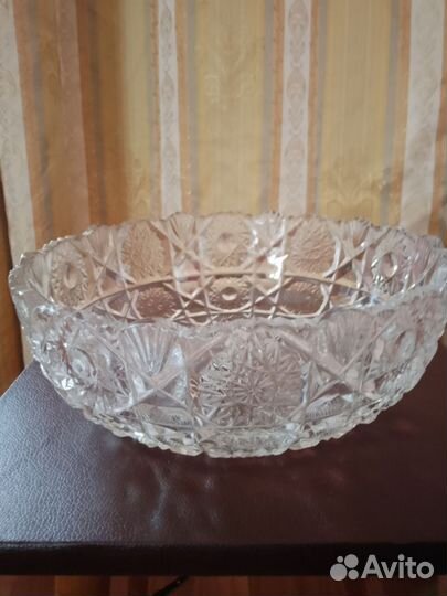 Хрустальная салатница