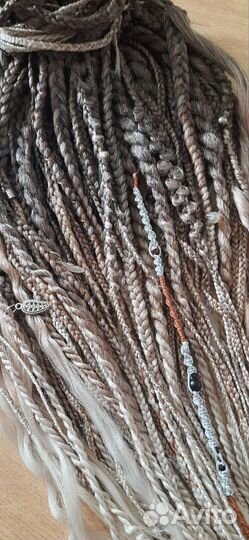 Комплект де косы и дреды