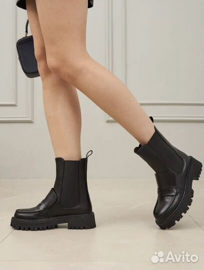 Ботинки челси женские 38