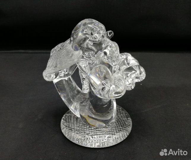Статуэтка Нептун 10,5 см гутное выдувное стекло