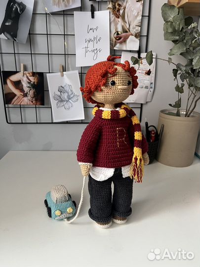 Игрушка Рон Уизли, Гарри Поттер, кукла